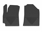 WeatherTech 21-26 Kia Seltos 1st Row Front All-Weather Floor Mats - Black