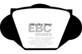 EBC S1 Brake Pad and Rotor Kit