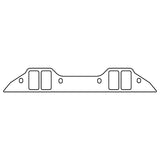 Cometic Chrysler BB B/RB V8 .060in Fiber Intake Mani Gasket Set-2.260in x 1.210in Rectangular Ports