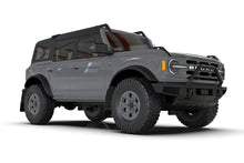 Load image into Gallery viewer, Rally Armor 21-22 Ford Bronco (Plstc Bmpr + RB - NO Rptr/Sprt) Blk Mud Flap w/Cy Orange Logo
