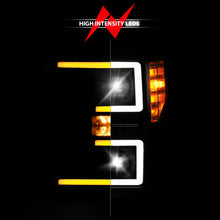 Load image into Gallery viewer, ANZO 20-22 Ford Super Duty (Halogen) Z-Series Full LED Proj Headlights SeqSig - Driver Side ONLY