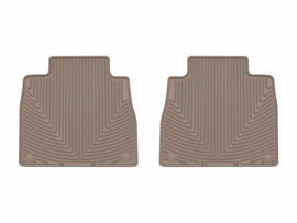 WeatherTech 20-25 Mercedes-Benz AMG GLS 63 SUV 2nd Row Rear All-Weather Floor Mats - Tan