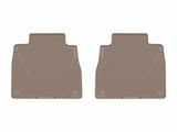 WeatherTech 20-25 Mercedes-Benz AMG GLS 63 SUV 2nd Row Rear All-Weather Floor Mats - Tan