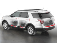 Load image into Gallery viewer, WeatherTech 2022 Rivian R1S Scratch Protection - Transparent