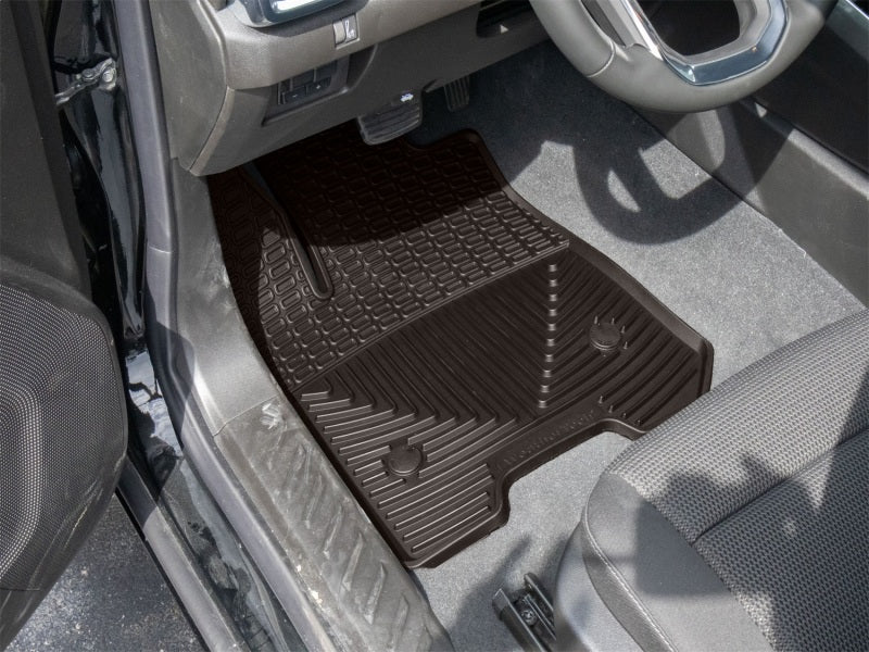 WeatherTech 23-26 Chevrolet Colorado 1st Row Front All-Weather Floor Mats - Cocoa