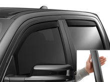 Load image into Gallery viewer, WeatherTech 19-26 Dodge Ram Truck Front Rear Front &amp; Rear Side Window Deflectors - Matte Blk