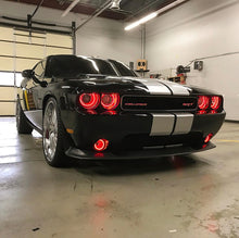 Load image into Gallery viewer, Oracle 08-14 Dodge Challenger LED Non Projector Headlight Halo Kit - Red