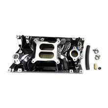 Load image into Gallery viewer, Edelbrock Chevy Vortec SB Performance EPS Manifold - Black Plasma Finish