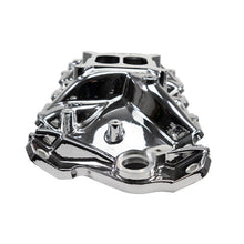 Load image into Gallery viewer, Edelbrock SBC Performer EPS Manifold - Chrome Plasma Coated