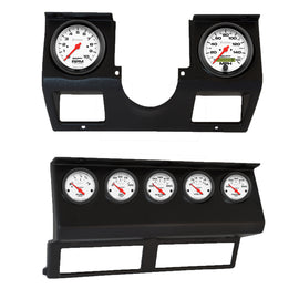 Autometer Phantom Direct Fit Dash Kit 87-96 Jeep Wrangler YJ (Tach/MPH/FL/OilP/WTMP/VLT/TRNS)