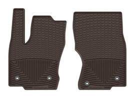 WeatherTech 24-27 Toyota Land Cruiser/24-26 Lexus GX Front All-Weather Floor Mats - Cocoa