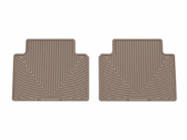 WeatherTech 24-26 Hyundai Santa Fe 2nd Row Rear All-Weather Floor Mats - Black