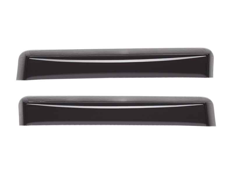 WeatherTech 24-26 Hyundai Santa Fe/Santa Fe Hybrid Front Side Window Deflectors Front - Matte Black