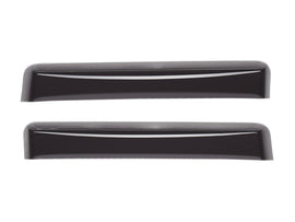 WeatherTech 19-23 Ford Ranger SuperCrew Front & Rear Side Window Deflectors - Matte Black