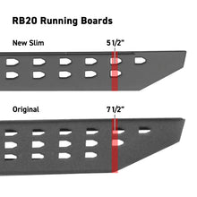 Load image into Gallery viewer, Go Rhino RB20 Slim Running Boards 57in. Cab Length - Bedliner Coating (No Drill/Mounting Brkt Req.)