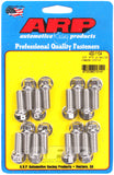 ARP 3/8 x .875 Drilled SS Header Bolt Kit