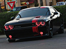 Load image into Gallery viewer, Oracle 08-14 Dodge Challenger LED Non Projector Headlight Halo Kit - Red