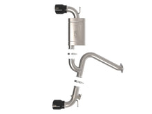Load image into Gallery viewer, aFe 22-23 Hyundai Kona N L4 2.0L (t) Takeda 3in SS Axle-Back Exhaust System w/ Black Tips