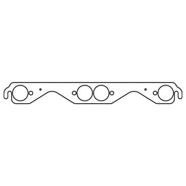Cometic Chevy Gen-1 Small Block V8 .043in Copper Exhaust Manifold Gasket Set - 1.625in Round Ports