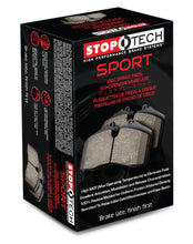 Load image into Gallery viewer, StopTech 12-19 Audi A6 / 11-18 Audi A7 Quattro Sport Brake Pads w/Shims and Hardware - Front