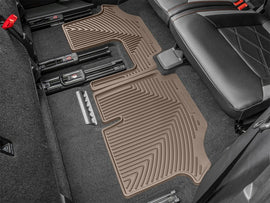 WeatherTech 18-26 Volkswagen Atlas-Bench 2nd Row-3rd Row Rear All-Weather Floor Mats - Tan