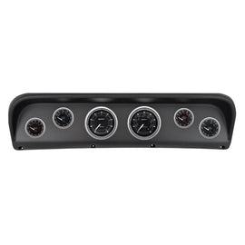 Autometer Chrono Chrome Direct Fit Dash Kit 67-72 Ford F100 (2 x 3-3/8in. / 4 x 2-1/16in.)