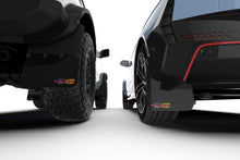 Load image into Gallery viewer, Rally Armor 21-25 Ford Bronco RR-ST Rock Rail-Steel Rear Bumper Black Mud Flap BCE Pink Logo