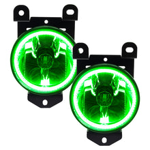 Load image into Gallery viewer, Oracle Lighting 01-06 GMC Yukon Denali Pre-Assembled LED Halo Fog Lights -Green SEE WARRANTY