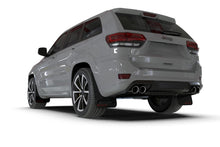 Load image into Gallery viewer, Rally Armor 18-22 Jeep Grand Cherokee SRT Trackhawk Black UR Mud Flap - Red Logo