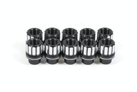 BMR 10-24 Chevrolet Camaro 5th/6th Gen Lug Nut Kit 14mm x 1.50 RH Shank 12-pt Alum Set of 10