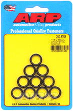 Load image into Gallery viewer, ARP 8740 Chrome Moly 7/16in x .660 x .120 Black Chamfer Washer - 10 Pack