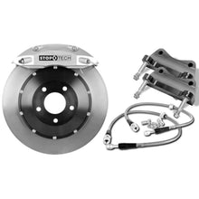 Load image into Gallery viewer, StopTech 88-91 BMW M3 Trophy Sport Big Brake Kit Silver Caliper Slotted 2Pc. Rotor Front Upgrade Kit