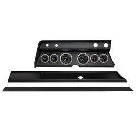Autometer Chrono Chrome Direct Fit Dash Kit 1967 Chevy Chevelle (2 x 3-3/8in. / 4 x 2-1/16in.)