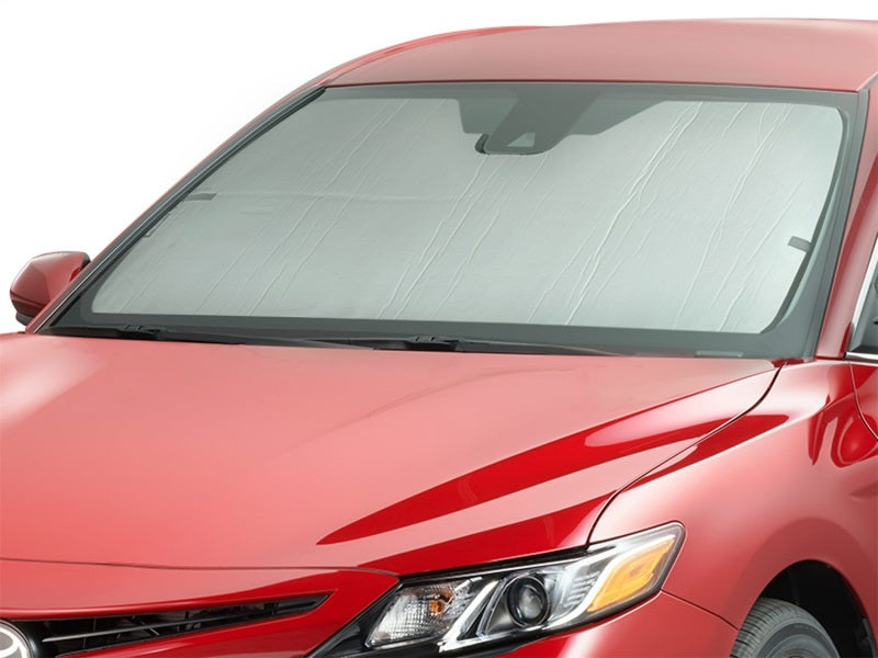 WeatherTech 16-20 MacLaren 570S Windshield SunShade - Black/Silver