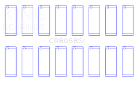 King Engine Bearings Ford 6.2L V8 Connecting Rod Bearing Set (Set of 8) - Size STD