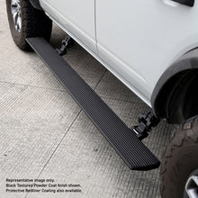 Load image into Gallery viewer, Go Rhino 22-24 Toyota Tundra DC 4dr E1 Electric Running Board Kit (No Drill) - Bedliner Coating