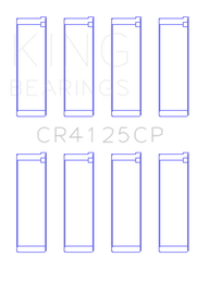 King Engine Bearings Subaru Ej20/Ej22/Ej25 (Incl. Turbo) (Size +0.25mm) Connecting Rod Bearing Set