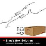 BRExhaust 03-11 Crown Victoria Grand Marquis 4.6L Exhaust Kit