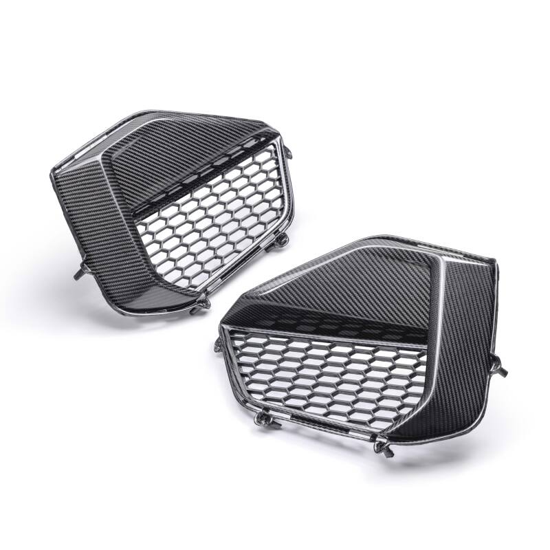 Anderson Composites 2024 Ford Mustang GT Carbon Fiber Front Bumper Inserts