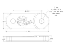 Load image into Gallery viewer, aFe POWER Terra Guard Light Extension Brackets