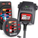 Banks Power Pedal Monster Kit Molex MX64 6 Way With iDash Data Pro 07-19 RAM and 11-20 FORD 6.7L