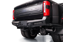 Load image into Gallery viewer, Addictive Desert Designs 23-26 Ford F250/F350/F450 SD HoneyBadger Rear Bumper - Hammer Black