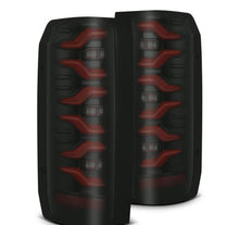 Load image into Gallery viewer, AlphaRex 87-96 Ford Bronco/F-150 Luxx-Series LED Tail Lights - Black Red