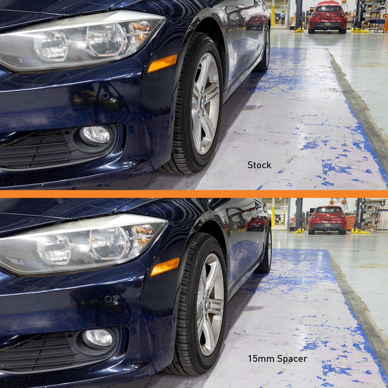 Mishimoto Wheel Spacers - 5x112 - 66.5 - 20 - M14 - Black