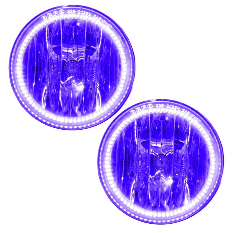 Oracle 96-06 Jaguar XK8 LED Fog Light Halo Kit - UV/Purple