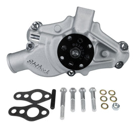 Edelbrock Water Pump for Small-Block 1971-82 Corvettes in Satin Finish (Short)