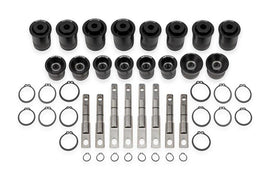 BMR 14-19 Chevrolet Corvette C7 Front & Rear Control Arm Bearing Kit - Black Anodized