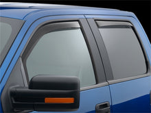 Load image into Gallery viewer, WeatherTech 04-08 Ford F150 Super Cab Front &amp; Rear Side Window Deflectors - Dark Smoke