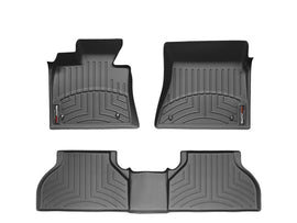 WeatherTech 07-13 Volkswagen EOS Front + Rear FloorLiner - Black