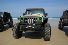Load image into Gallery viewer, Oracle 07-17 Jeep Wrangler Surface Mount LED Headlight Halo Kit - Green